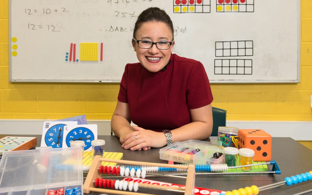 Concrete Materials and Language in Maths: Number Concepts