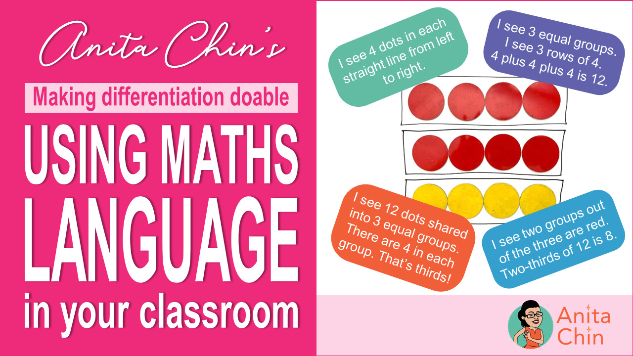 Using maths language in your classroom
