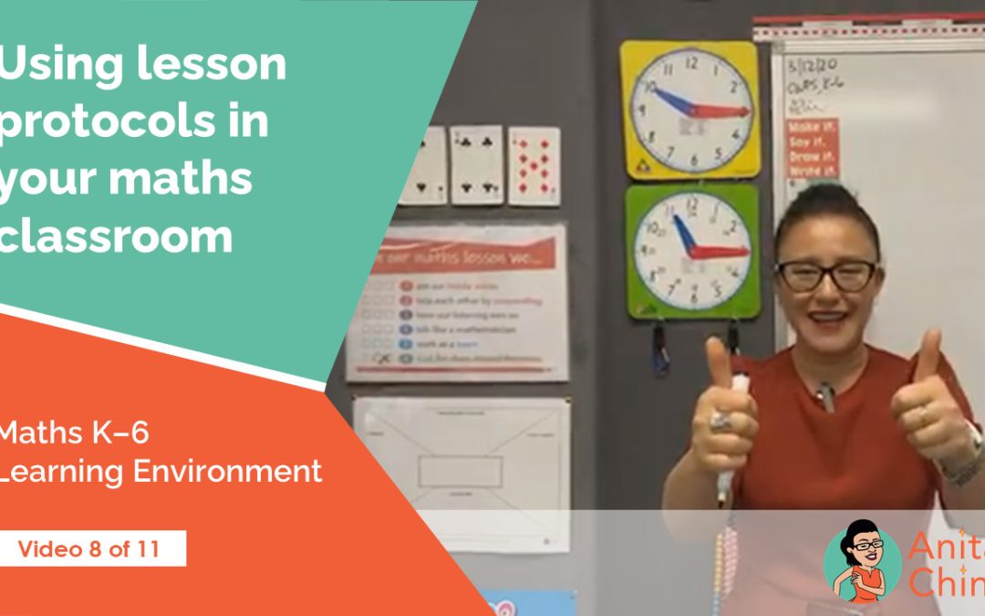 VIDEO 8 | Anita’s K-6 Classroom CWPS 2020 | Using a lesson protocols poster for student feedback