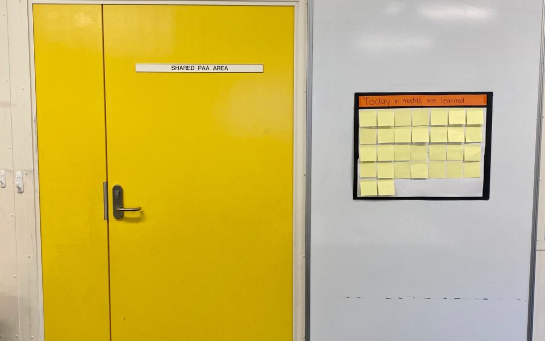 PHOTO | Anita’s K-6 Classroom CWPS 2020 | Back Wall: posters