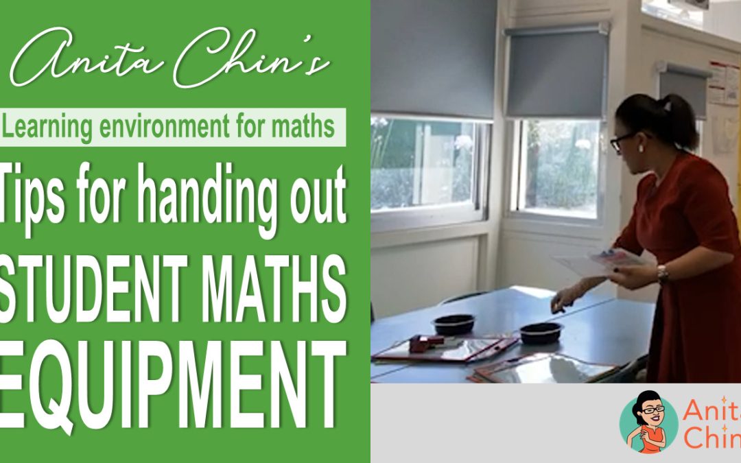Learning environment for maths – tips for handing out student equipment